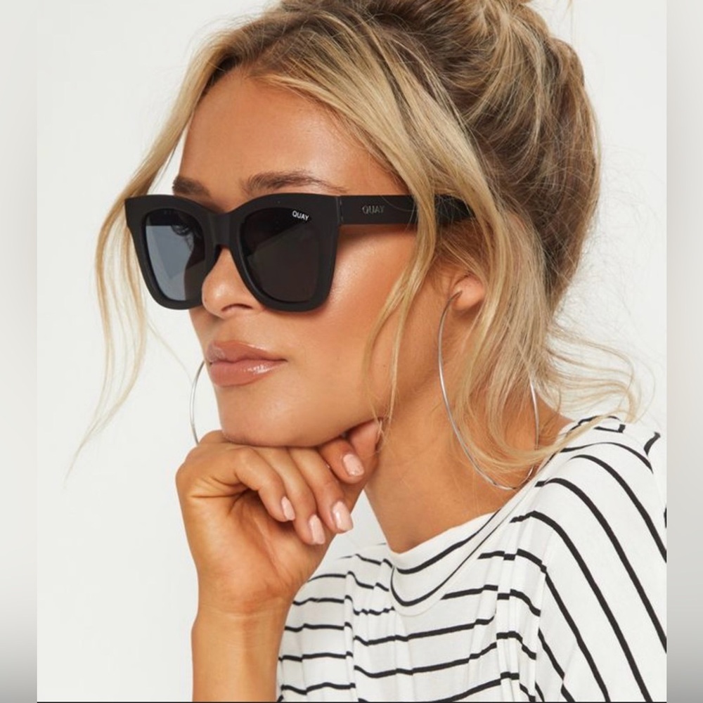 Quay Australia After Hours 50mm Square Sunglasses